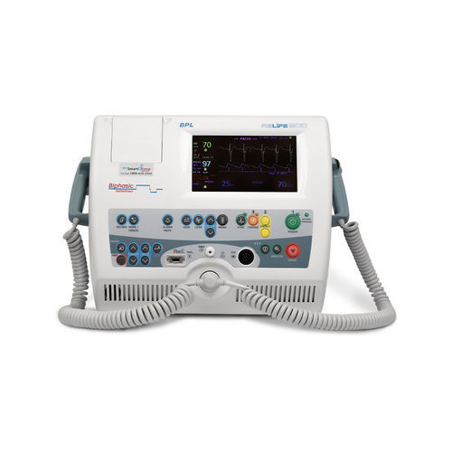 Desfibrilador externo manual - RELIFE 900/R - BPL Medical Technologies - bifásico / com monitor