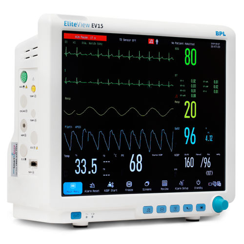 Monitor multiparamétrico compacto - ELITEVIEW EV15 - BPL Medical Technologies - de ECG / RESP / TEMP