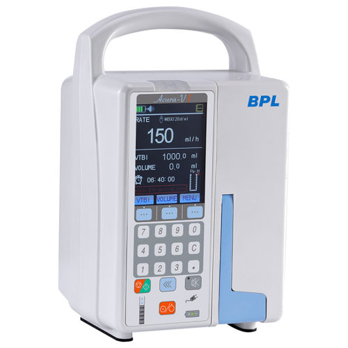Bomba de infusão de 1 via - ACURA V1 - BPL Medical Technologies - para controle da dor / de emergência / contínua
