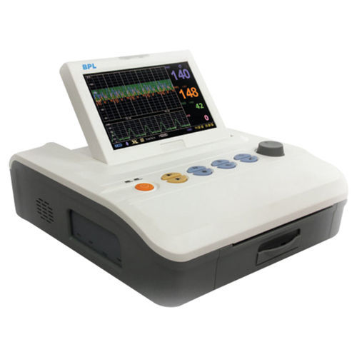 Monitor fetal FHR - FM 9852 - BPL Medical Technologies - FHR para gêmeos / TOCO / com impressora