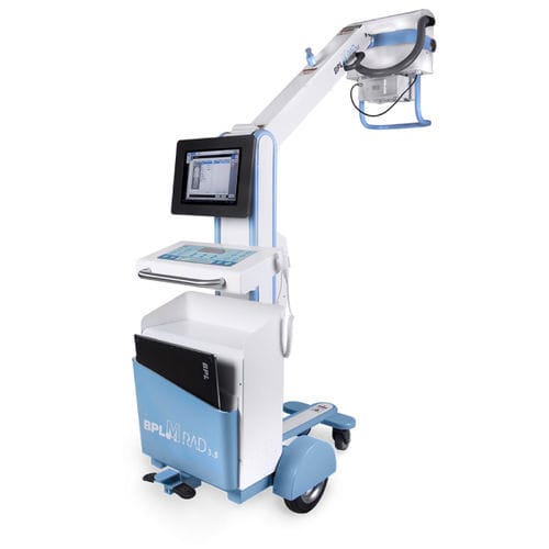 Sistema móvel de radiografia digital - BPL M-RAD 5.0 DR - BPL Medical Technologies