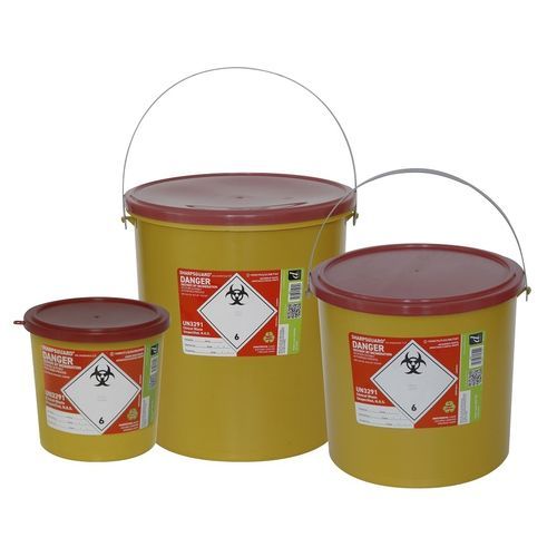 Container para resíduos - SHARPSGUARD® eco anatomical - Daniels Healthcare - para movimentação / seguro