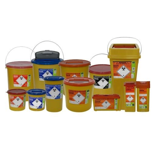 Container para resíduos - SHARPSGUARD® eco Scottish - Daniels Healthcare - para movimentação / seguro