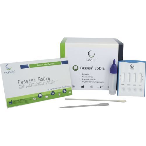 Teste rápido de diarreia - BoDia - Fassisi, Gesellschaft für Veterinärdiagnostik und Umweltanalysen mbH - para bovinos / de coronavírus / de rotavírus