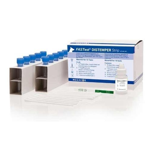 Teste rápido de cinomose - FASTest® DISTEMPER - MEGACOR Diagnostik - para cães / para vírus / de urina