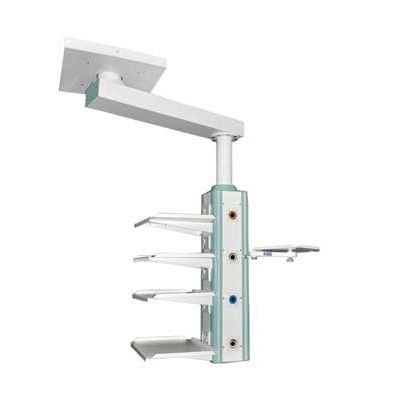 Estativa de braço de teto - Pratibha Medinox - para endoscopia / para cuidados intensivos / com braço simples