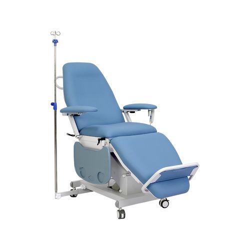 Poltrona para hemodiálise elétrica - DP-YS035 - Guangdong Dongpin Beauty & Medical Technology - articulada em 3 seções / com rodízios / com altura regulável