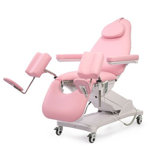 Cadeira de exame para ginecologia - DP-YF035 - Guangdong Dongpin Beauty & Medical Technology - elétrica / com altura regulável / com encosto regulável