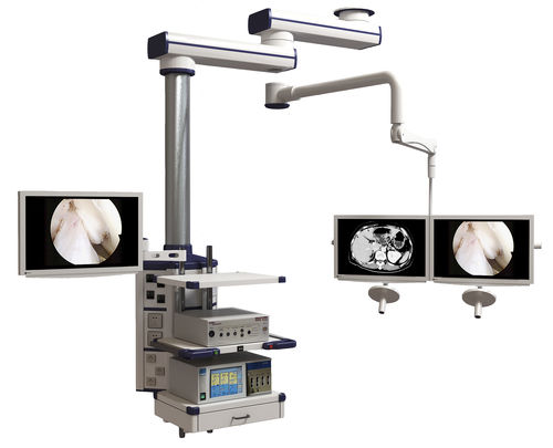 Estativa de braço de teto - MEGA - Kenswick Medical - para anestesia / para cuidados intensivos / articulado