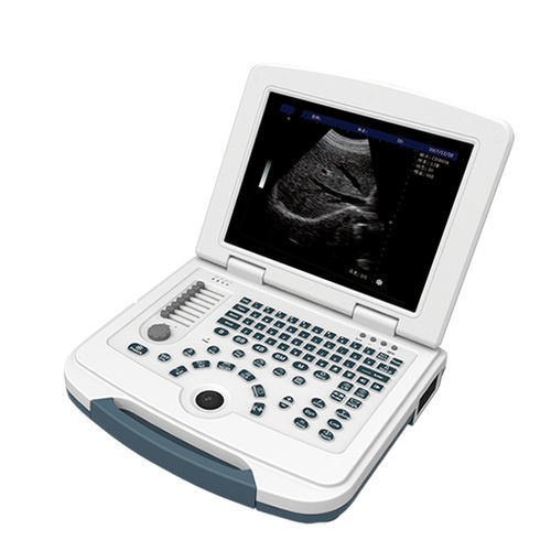Aparelho de ultrassom portátil - HF-580 - Shanghai Huifeng Medical Instrument - geral / em preto e branco / com console integrada