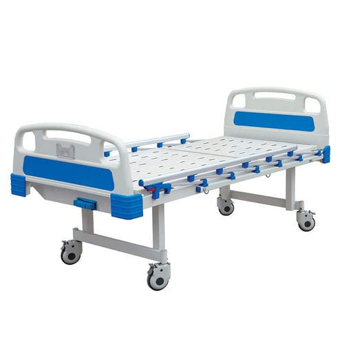 Cama para hospital - HF-818 - Shanghai Huifeng Medical Instrument - manual / dobrável / com rodízios
