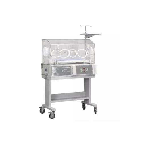 Incubadora neonatal com rodízios - HFBIN-3000A - Shanghai Huifeng Medical Instrument - com balança / com 4 portinholas