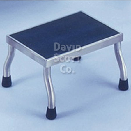 Escada auxiliar 1 degrau - 7577MR - David Scott Company - em aço inoxidável / em material não magnético