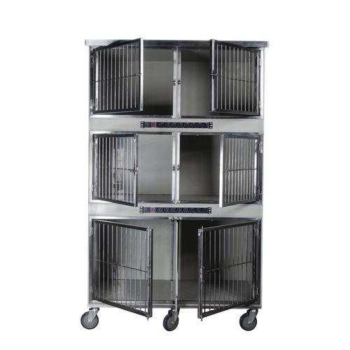 Gaiola veterinária para gatos - 80385 - Vetbot - para cães / modular / em polipropileno