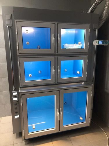 Gaiola veterinária para isolamento - "ZooTop 1" - Vetbot - modular / em polipropileno / em PVC