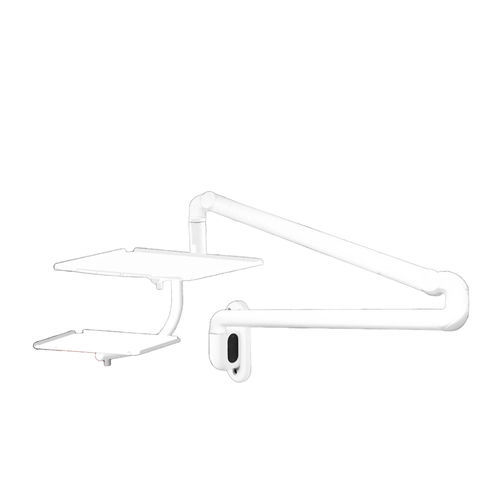Braço de suporte para monitor articulado - BAVLPA3F3PV1V1 - B&D - Bracci & Dispositivi - para sistema de distribuição/dispensação / para uso médico / de parede