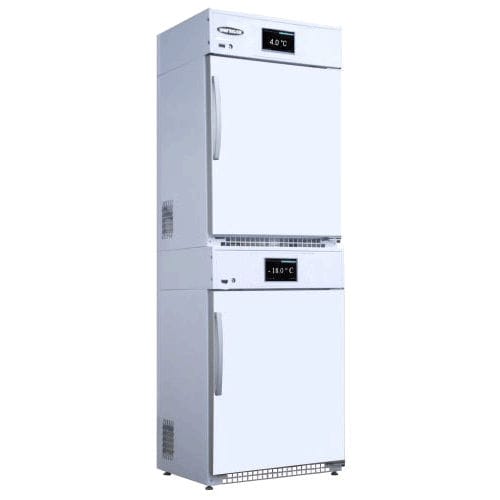 Refrigerador médico-hospitalar - 116098 - unifrigor - vertical / com 2 portas / em inox