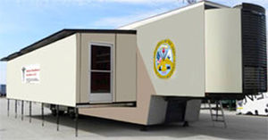 Unidade móvel de saúde de emergência cirúrgica - (53′)(16M) - Mobile Healthcare Facilities - caminhão