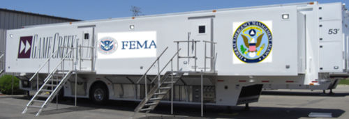 Unidade móvel de saúde de emergência cirúrgica - (53′)(16M) - Mobile Healthcare Facilities - de traumatologia / caminhão