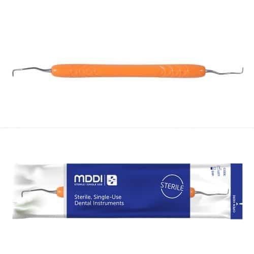 Cureta odontológica - SM211ST-1 - MDDI - Medi Dent Disposable International - de Gracey / mesial / dupla