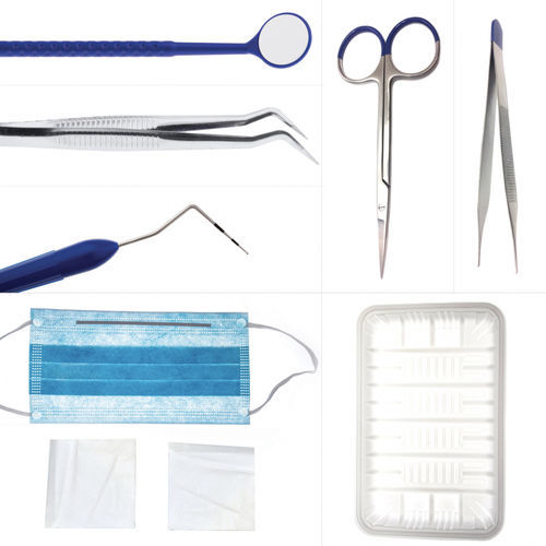 Kit de instrumentos para cirurgia odontológica - SI770ST-1 - MDDI - Medi Dent Disposable International - para sutura de feridas