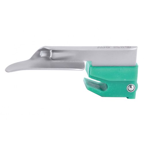 Lâmina de laringoscópio Miller - DLITE® - AUG Medical - metálica / de fibra óptica