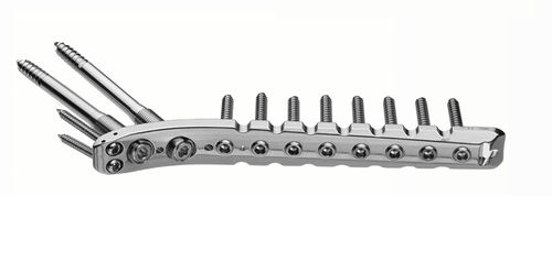 Placa de compressão óssea para fêmur - ACONDA - Spinamer Health Products - proximal / bloqueada / metálica