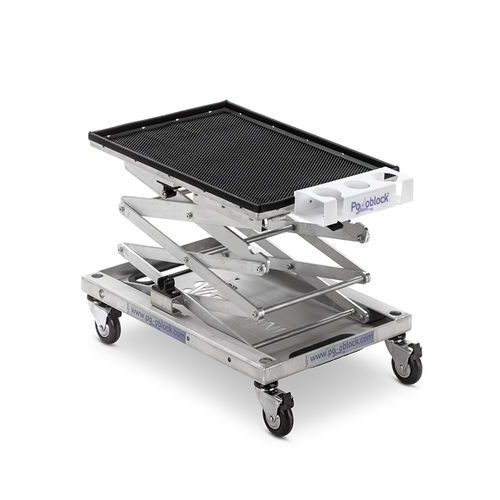 Carrinho hospitalar - SCANster - Podoblock - para clínica veterinária / para dispositivos médicos / de transporte