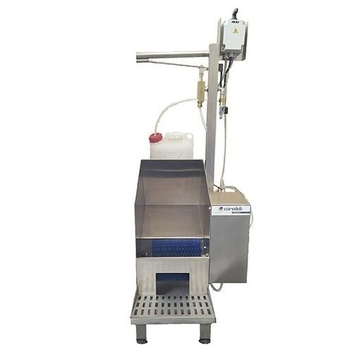 Estação de limpeza para sapatos - PULIVELLA/B - CIROLDI SPA - em aço inoxidável