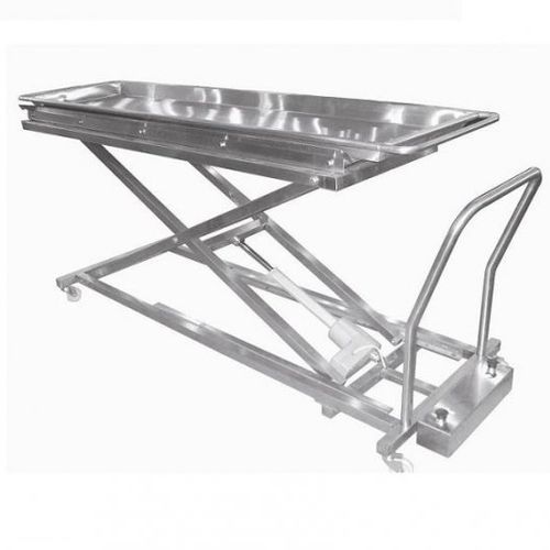 Carro-maca de transporte - YIBTECH YA 01 - Yiber Elektronik - para cadáver / elétrico / com altura regulável