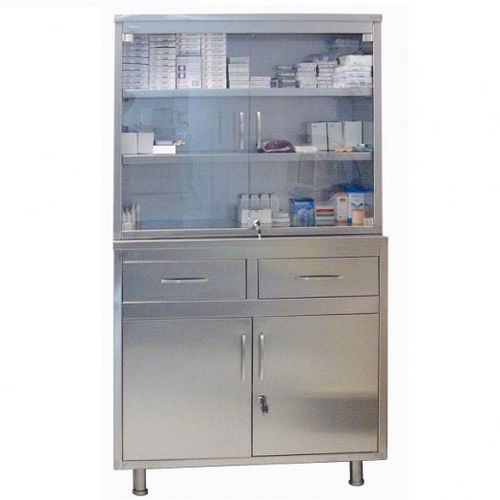 Armário de abastecimento - YIBTECH AD 02 - Yiber Elektronik - para sala de cirurgia / com prateleiras / com porta