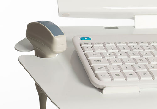 Teclado hospitalar com touchpad - Amolab - em silicone