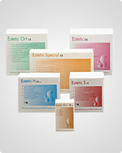 Material dentário em acrílico - Estetic  series - Wiedent - para restauração dentária / para coroas dentárias / para pontes dentárias
