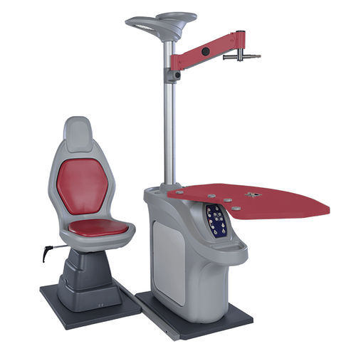 Estação de trabalho de oftalmologia - PEAK - Meccanottica Mazza - para controle / com cadeira / com iluminação