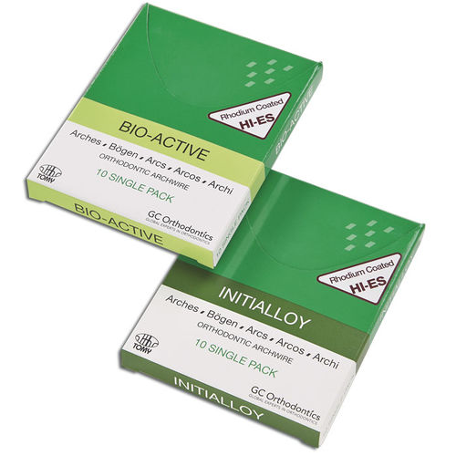 Fio ortodôntico em aço inoxidável - BIO-ACTIVE RH - GC Orthodontics