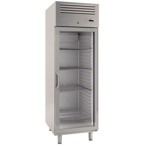 Refrigerador de laboratório - ERI 525 C - Equitec - vertical / com 1 porta / com porta de vidro