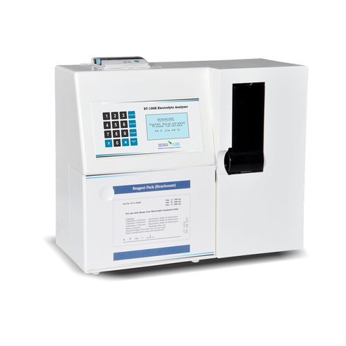 Analisador de eletrólitos automático - ST-100B - Sensa Core Medical Instrumentation Pvt. Ltd. - de pH / Na+ / K+