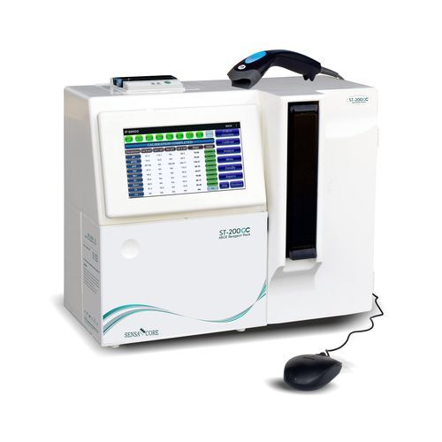 Analisador de gases sanguíneos pO2 - ST-200 CC ABGE - Sensa Core Medical Instrumentation Pvt. Ltd. - pCO2 / de pH / de soro