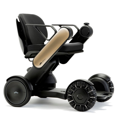 Cadeira de rodas elétrica - WHILL Model C - ErgoConcept - para ambientes externos / para ambiente interno / reclinável