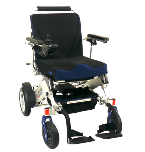 Cadeira de rodas elétrica - ERGO 08L - ErgoConcept - para ambientes externos / para ambiente interno / dobrável
