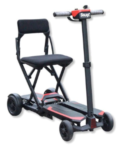 Scooter elétrica de mobilidade reduzida - Scooter Ergo SL - ErgoConcept - de 4 rodas / dobrável