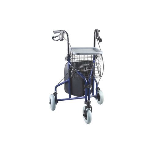 Andador de 3 rodas - ALT-R014  - Alerta Medical - dobrável