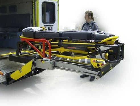 Plataforma elevadora de maca - Access™ Bariatric Cassette - Mobility Networks - para instalação em veículo
