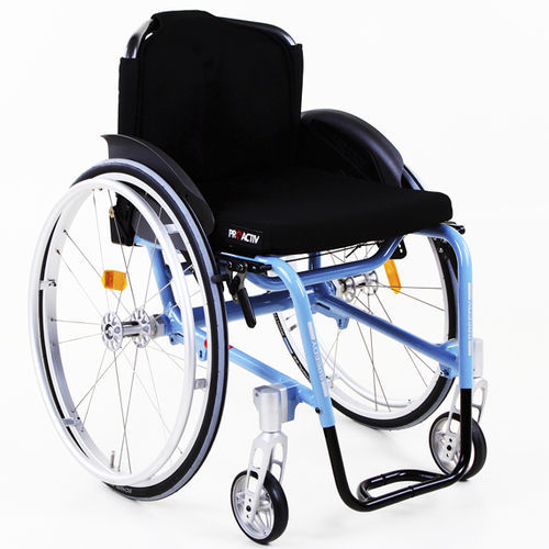 Cadeira de rodas ativa - SPEEDY F4 - PRO ACTIV Reha-Technik - para ambientes externos / para ambiente interno / dobrável