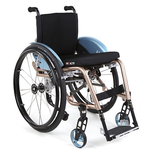 Cadeira de rodas manual - TRAVELER 4ALL ERGO - PRO ACTIV Reha-Technik - para ambientes externos / para ambiente interno / dobrável