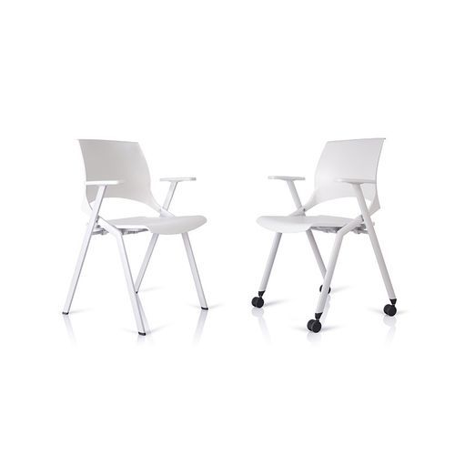 Cadeira de escritório com braços - ID-10GW  - Sunjoy Enterprises - com rodízios / empilhável