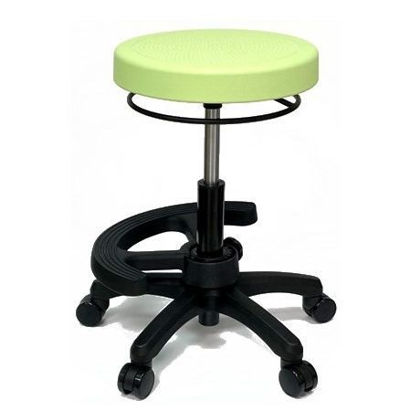 Mocho de laboratório - STL2-P - Sunjoy Enterprises - com altura regulável / com rodízios / preto
