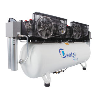 Compressor para laboratório de prótese dentária - 100 C - Al.Con.Press. S.r.l. - para fresadora / de pistão oscilante / com secador de ar