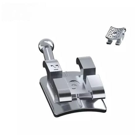 Bráquete ortodôntico metálico - M32-24 - Hangzhou DTC Medical Apparatus - twin / mini / retangular