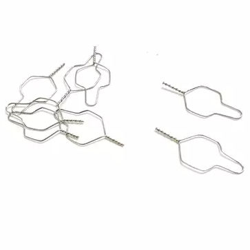 Fio ortodôntico redondo - Hangzhou DTC Medical Apparatus - em aço inoxidável / para ligaduras